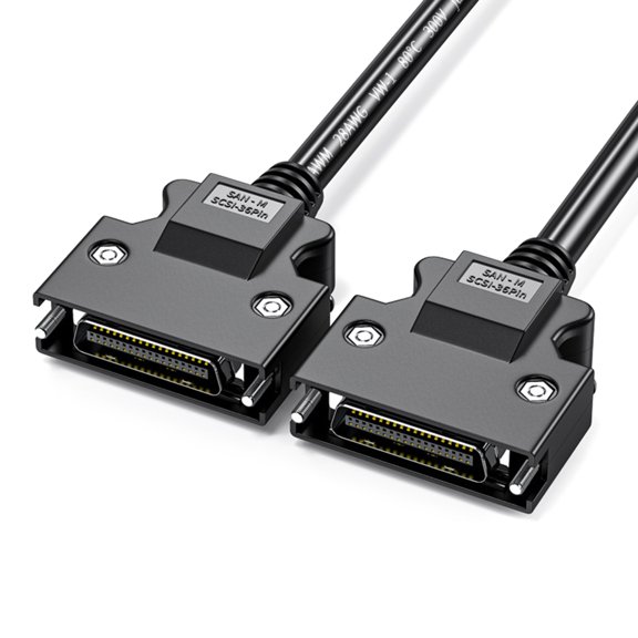 Whaledi Servo SCSI 36Pin CN36P Data Cable for Tape Drives and Scanners 28AWG PVC