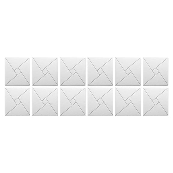 Whaledi Set of 12 Square Soundproof Wall Panels Suitable for Studios and Classrooms