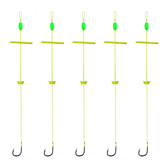 Whaledi Sharply Fishhook with Line Fishing Lures Hook Carbon Steel Fishing Hook