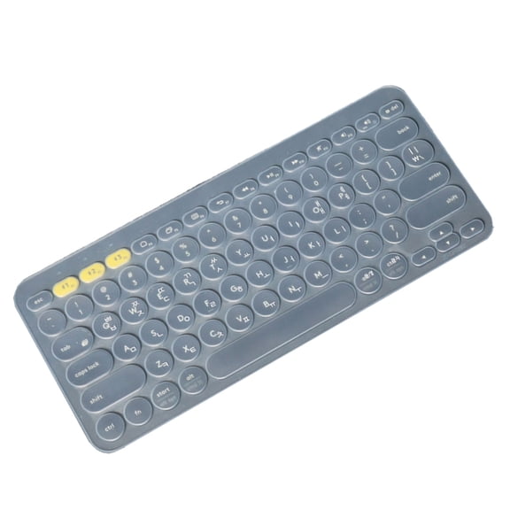 Whaledi Soft Silicone Keyboards Shield for K380 Korean Layout Cover Ensures Long Use