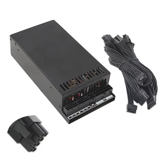 Whaledi Space Saving 700W Power Supply Small 1U Computer Intelligent Thermal