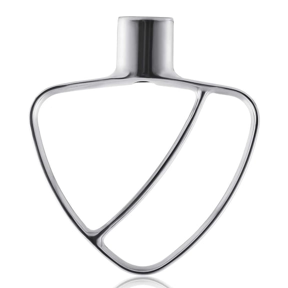 Whaledi Stainless Steel Flat Beater Attachment For 4.5-5QT Tilt Head Stand Mixer