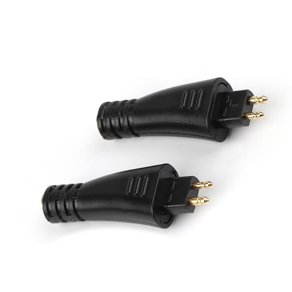Whaledi Stereo Earphone Plug Port Adapter Connector for Superior Sound Headphones 2pcs