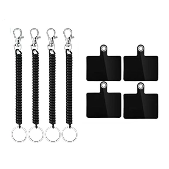 Whaledi Stretchy Strap Phone Anti Lost Tether with Patches for Most Mobile Phone
