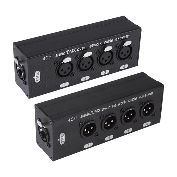 Whaledi Strong XLR To RJ45 4 Port Sound Distribution Box For Recording Studio