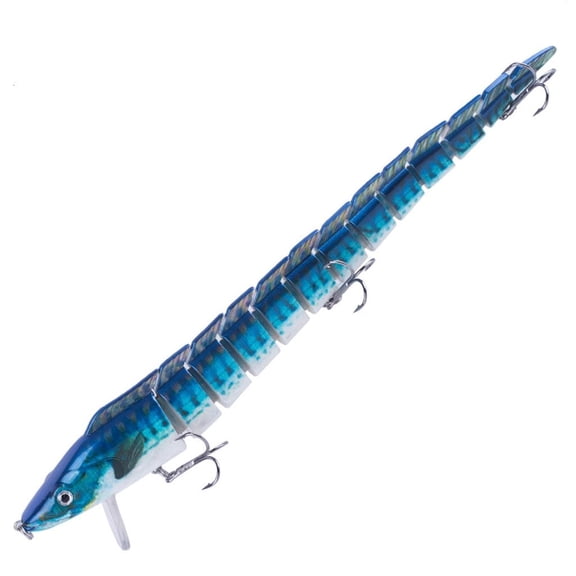 Whaledi Swimbait Fishing Baits 13 Segments Fishing Tackle 23cm Floating Eel Lure