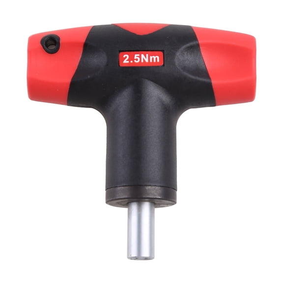 Whaledi T-Handle Preset Torque Wrench 1.8Nm/2.5Nm for Standard 1/4" Hex Bits