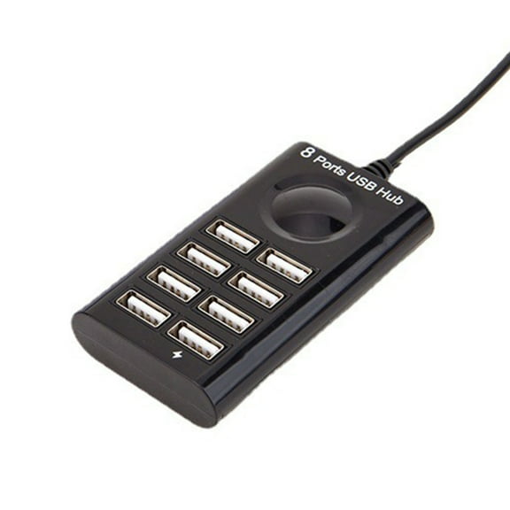 Whaledi USB 2.0 Hub 8 Port Connection FE11 Chip Enhances Performances for Computer