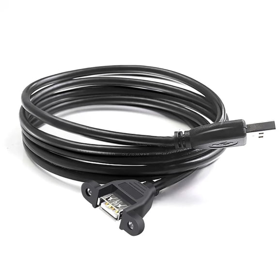 Whaledi USB 2.0 Male to Female Adapter Cable Converter Cord Quick Charging Wire Line