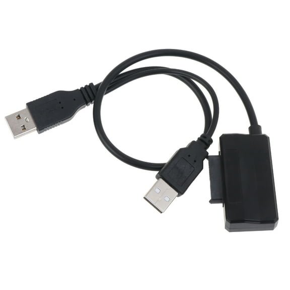 Whaledi USB 2.0 To 13Pin (7pin+6pin) Sata Adapter Converter Cable For DVD-ROM CD-ROM