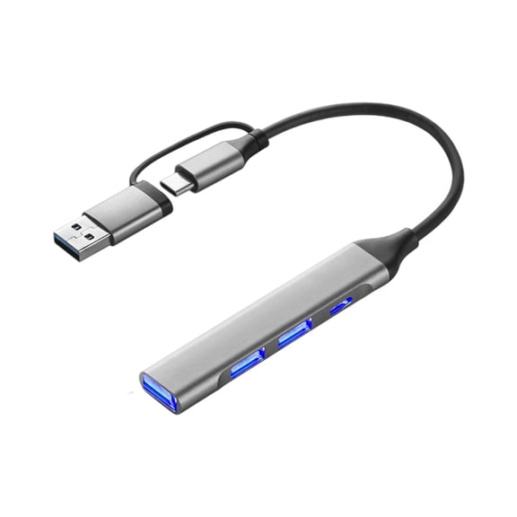 Whaledi USB A And USB C Hubs 7/4 Port Fast Speed 5Gbps Transfer Alloy Construction