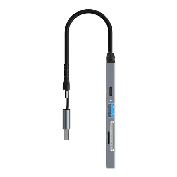 Whaledi USB C Hub with Card Reader Easy File Transfer for Office and School Use