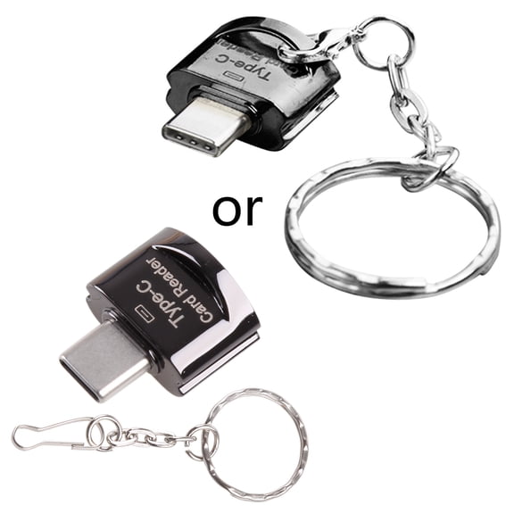 Whaledi USB C OTG Card Reader High-Speed USB 2.0 Universal OTG SD Expansion Headers