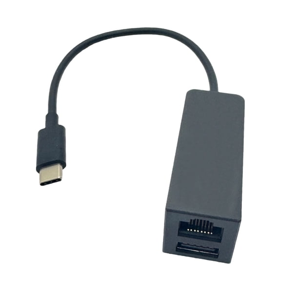 Whaledi USB C to RJ45 Ethernet and USB3.0 Adapter Fast Data Transfer for Laptop PC
