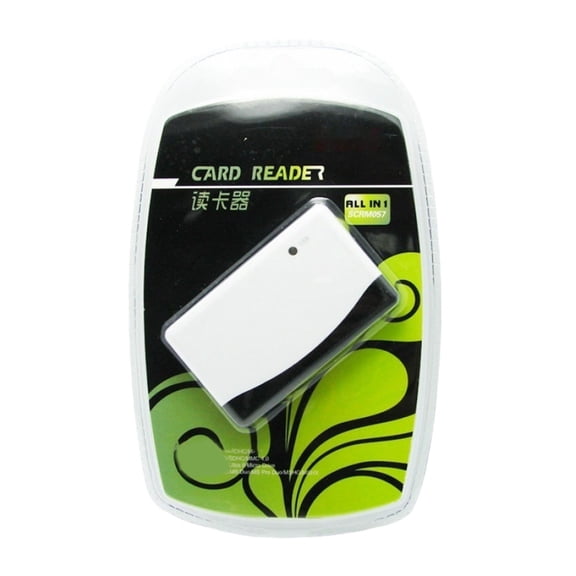 Whaledi USB Card Reader MS Memory Card Reader Transfer Connector Simultaneously