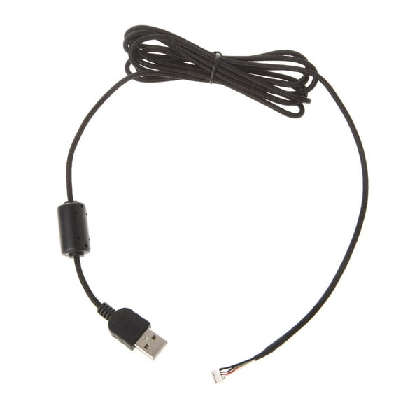 Whaledi USB Mouse Cable Durable Mice Line Replacement Wire for G5 G500 Mouse
