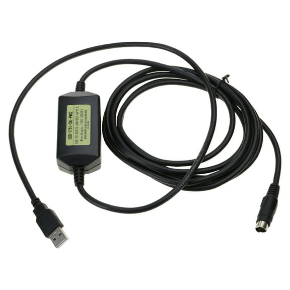 Whaledi USB PLC Programming Cable for AB Micrologix 1000/1200/1500 Series Cable