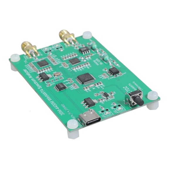 Whaledi USB Powered RF Spectrum Analyzers 35MHz to 4400MHz with Tracking Source for Lab