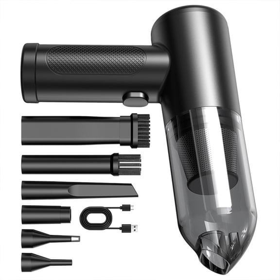 Whaledi USB Rechargeable 4000mAh Cordless Handheld Dust Blower and Vacuum Cleaner