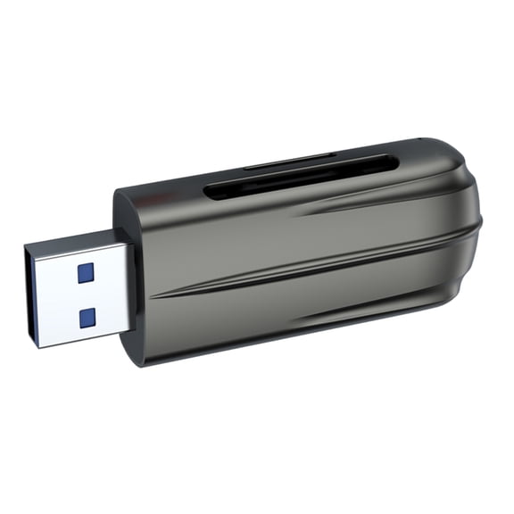Whaledi USB3.0 Card Reader Memory Card Reader Adapter TF Memory Stick for Camera