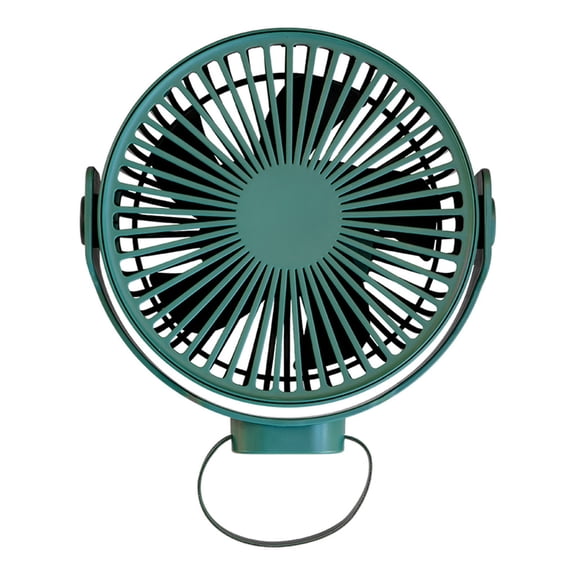 Whaledi Universal 360 Degree Rotation 7-Inch USB Desk Fan Hanging Fan for tent bed