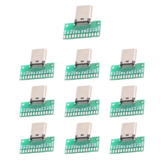 Whaledi Universal Type C Female Connector PCB Testing Board for Various Electronics