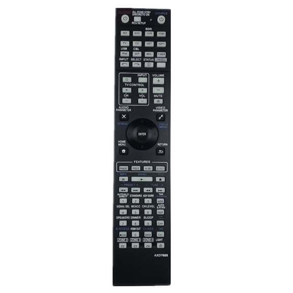 Whaledi Wide Compatible Remote Controller for AXD7591 7613 7666 7668 Home Theaters