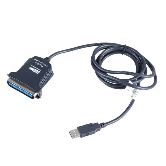 Whaledi Wide System Compatible USB to CN36 Printer Cable Parallel Port Adapter Wire