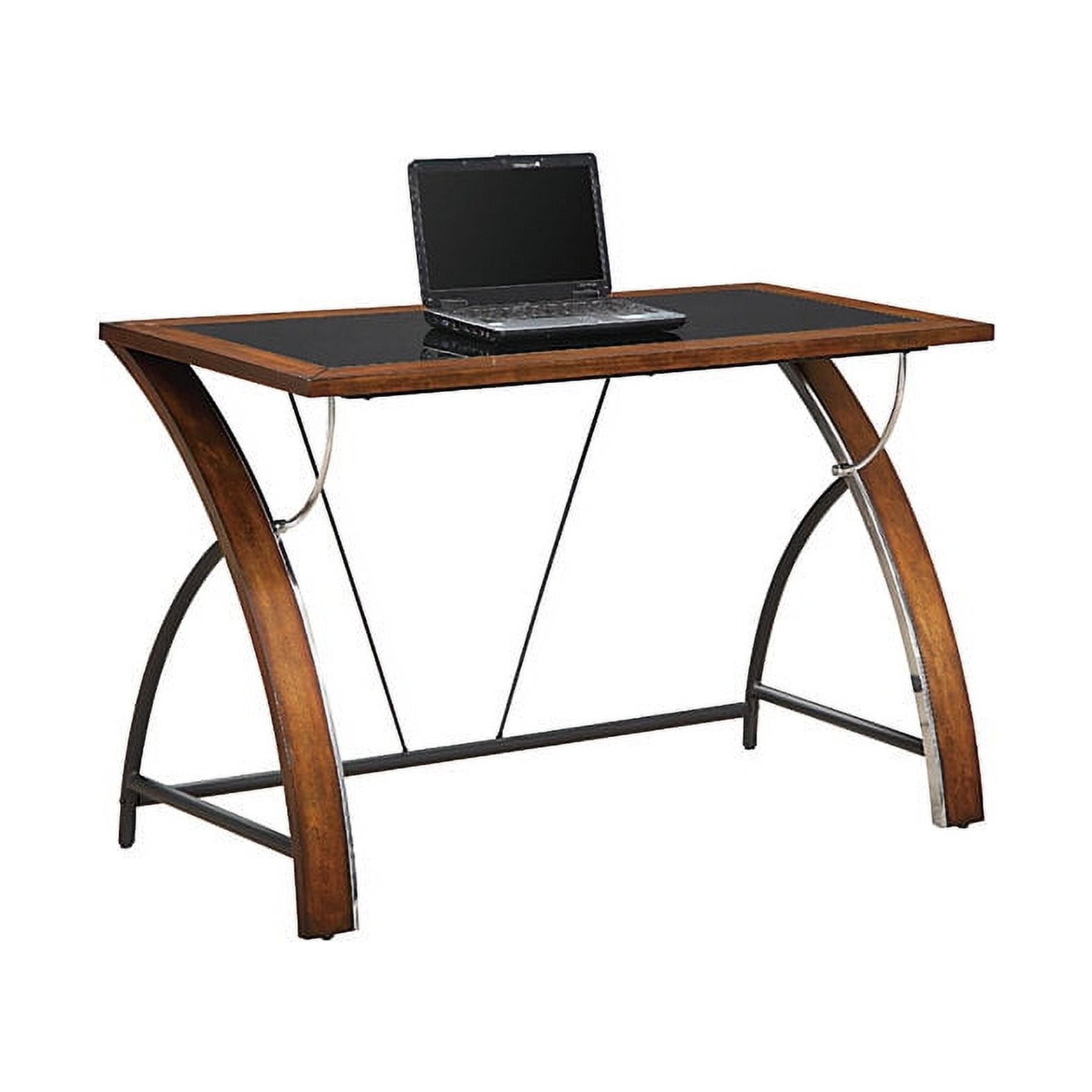 Whalen Furniture Montreal Laptop Desk, Cherry