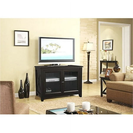 Whalen Furniture - High-Boy TV Console for Most Flat-Panel TVs Up to 50" - Mocha