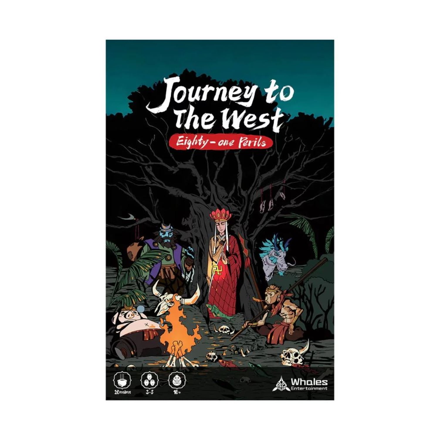 Whales Entertainment WHE03000 Journey to The West Eighty one Perils Board Game