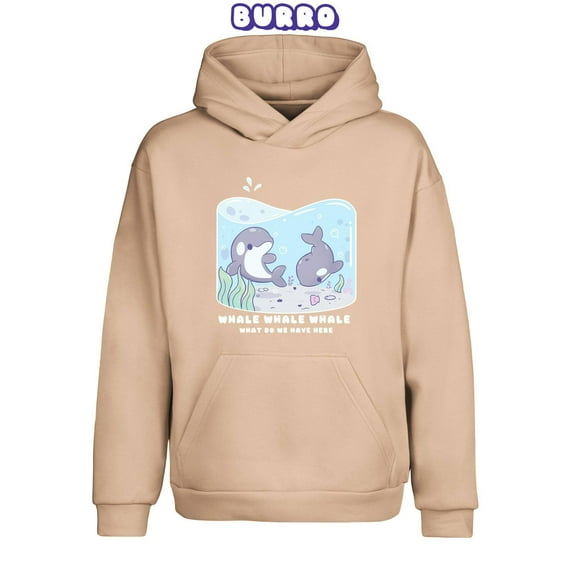 Whales Pullover Urban Hoodie