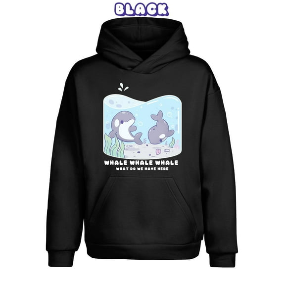 Whales Pullover Urban Hoodie
