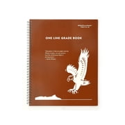 Whaley Gradebook 8.5 x 11 inches 1-Line Grade And Attendance Record Book, Four 10-Week Quarters OL-40