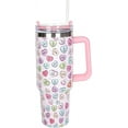 thumbnail image 1 of 40oz Valentine Tumbler with Handle Straw and Lid Love Heart Travel Coffee Tumbler Cup for Women Girlfriend Besties Wife Lover Spouse Gifts, 1 of 1