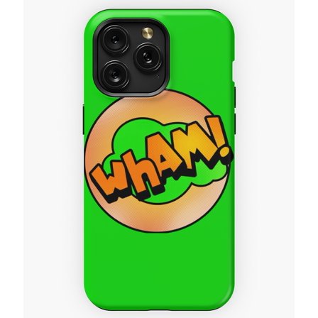 Wham! Comic Book Graphic Pop Art Sound Effect A11639&nbsp;Phone Case for iPhone 11 to 17 Pro Max