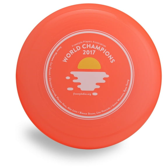 Wham-O 100 Mold FPA 2018 Design Orange