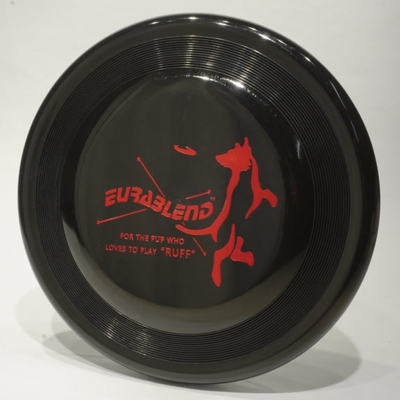 Wham-O Eurablend Fastback – Extra Durable Dog Sport Flying Disc Black