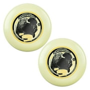 Wham-O Frisbee Heavyweight 200g, 11 Inch Long Distance and Durable Disc for Outdoor Activities, Stable Flying for Family Fun - 2 Pack