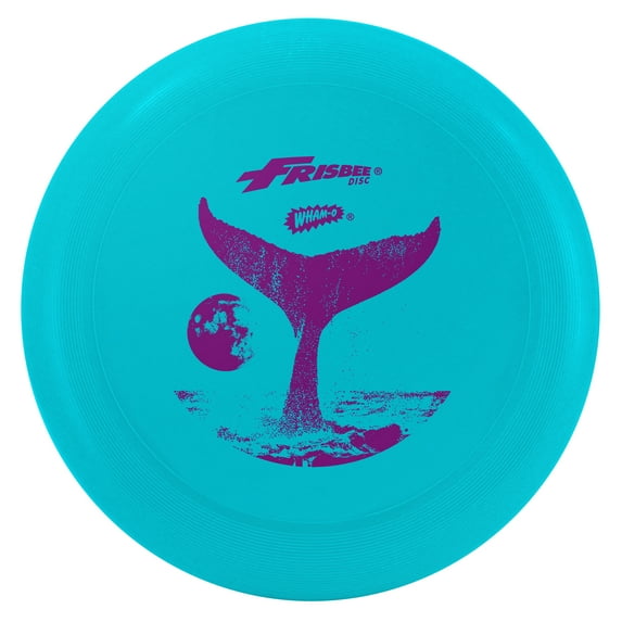 Wham-O Frisbee- Malibu Beach Flyer - Flying Disc- 110 Gram - Light Weight Frisbee Disc (BLUE)