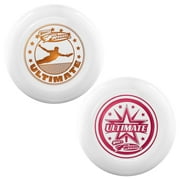 Wham-O Frisbee Official Ultimate 175g Flying Disc, 10.75 Inch, Professional Training, for Competition and Outdoor Fun -2 Pack