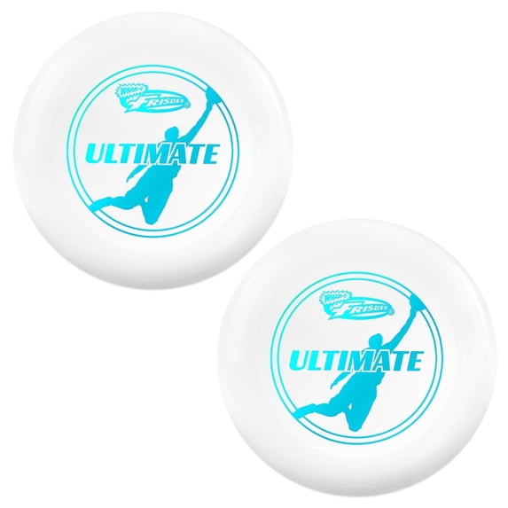 Wham-O Frisbee Official Ultimate 175g Flying Disc, 10.75 Inch, Professional Training, for Competition and Outdoor Fun -2 Pack