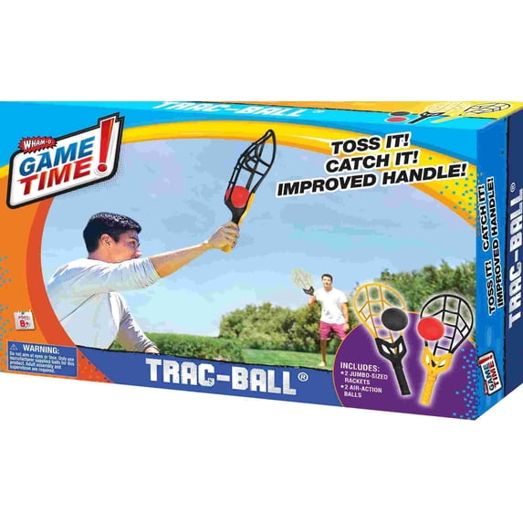 Trac Ball Racket Wham-O Game Time Trac-Ball II - Walmart.com