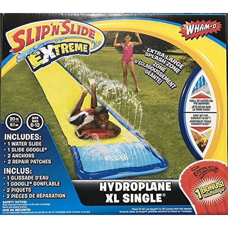 Wham-O Extreme Hydroplane XL Single Slip and Slide, Aqua Water