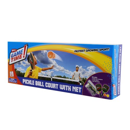 Wham-O Pickle Ball 5 Piece Set- Includes Net, 2 Racquets, 2 Balls