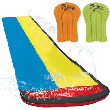 Wham-O Slip N Slide Wave Rider Double with 2 Slide Boogies - New Version