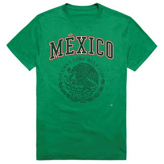 Whang Apparel WS1-905-KEL-05 Graphic T-Shirt Mexican Eagle, Kelly - 2X