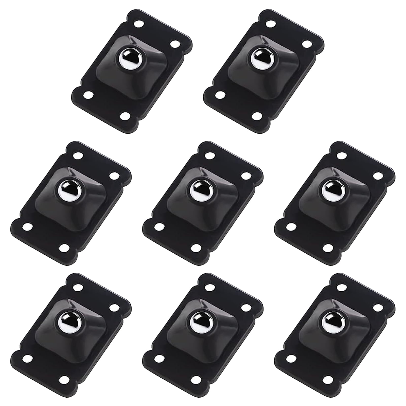 Wharick 8Pcs Caster Wheels for Small Kitchen Appliances Rollers, 360 Degree Rotation Self