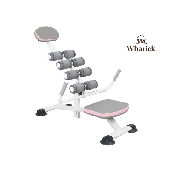 Wharick Adjustable Lumbar Spine Relaxer Back Extension Stretching Tool Steel Frame