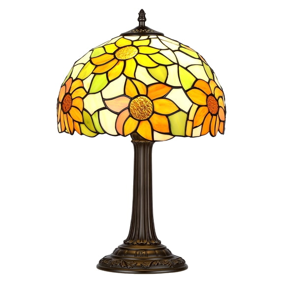 Wharick Decorative Sunflower Table Lamp Artistic Handmade Craft Perfect Holiday Gift Choice